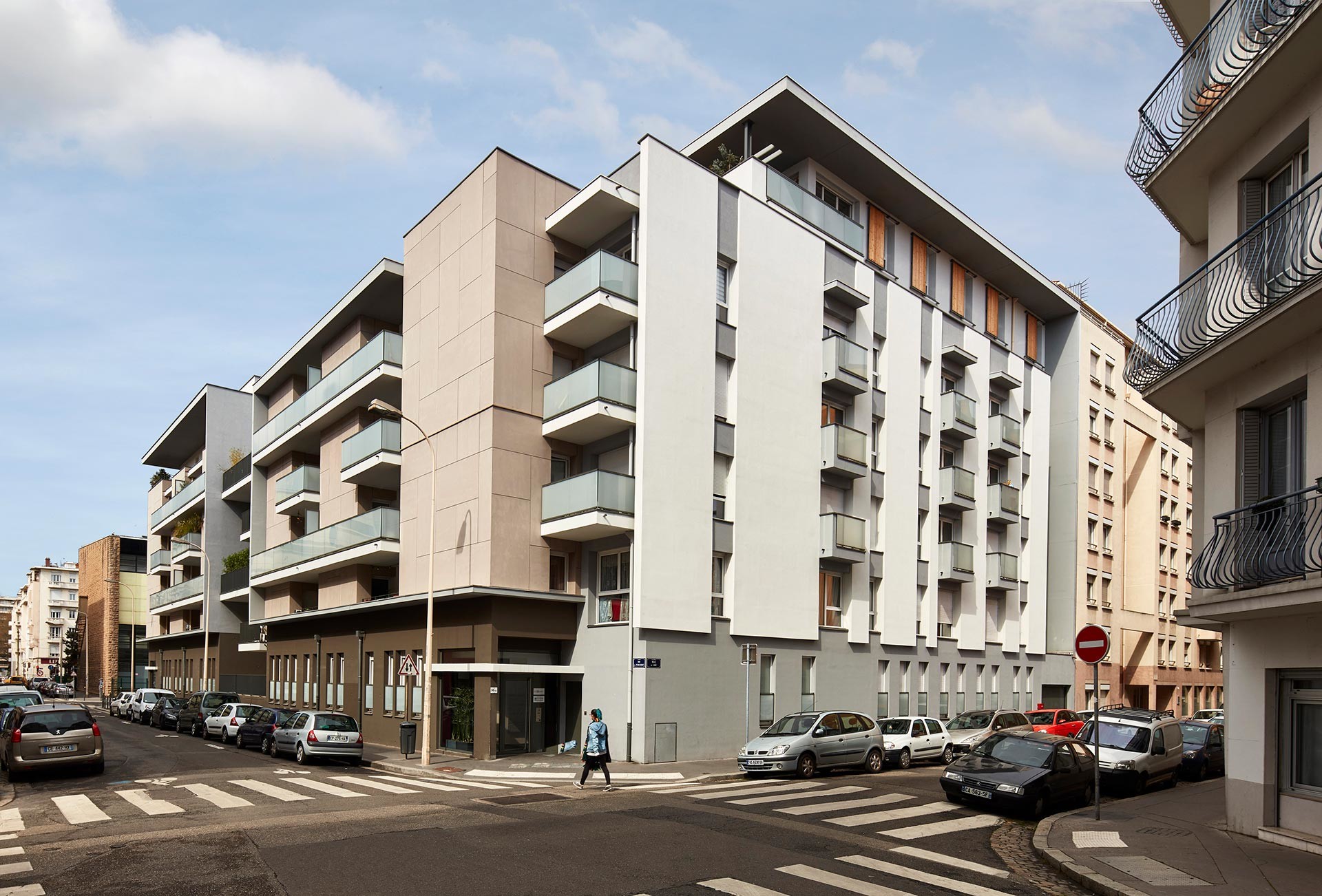 logement le Majestic - batiment vu de l'extérieur