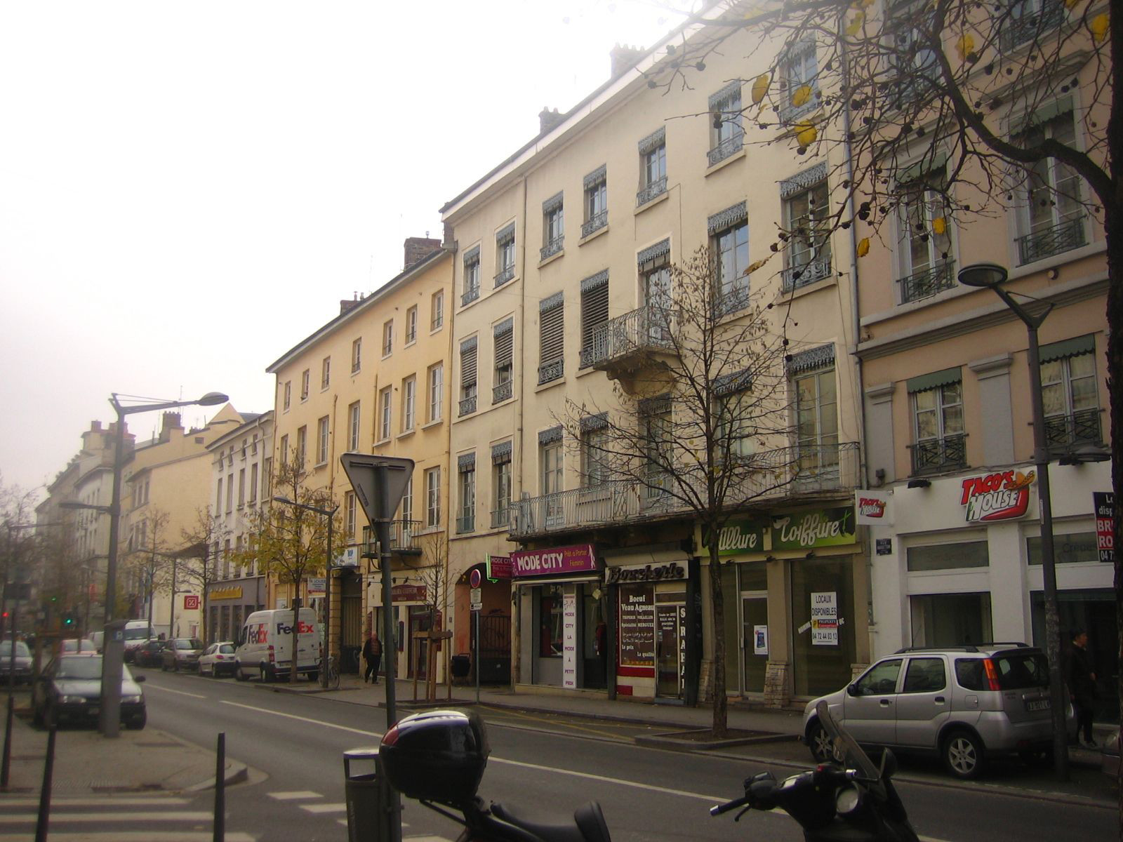 les logements Marietton, facade avant la rénovation